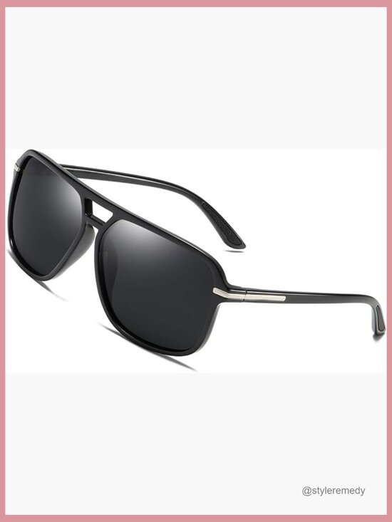Polarized Sunglasses with Plastic Frame, UV Protection, Aviator Style main image 6